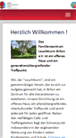 Mobile Screenshot of familienzentrum-leuchtturm-brilon.de